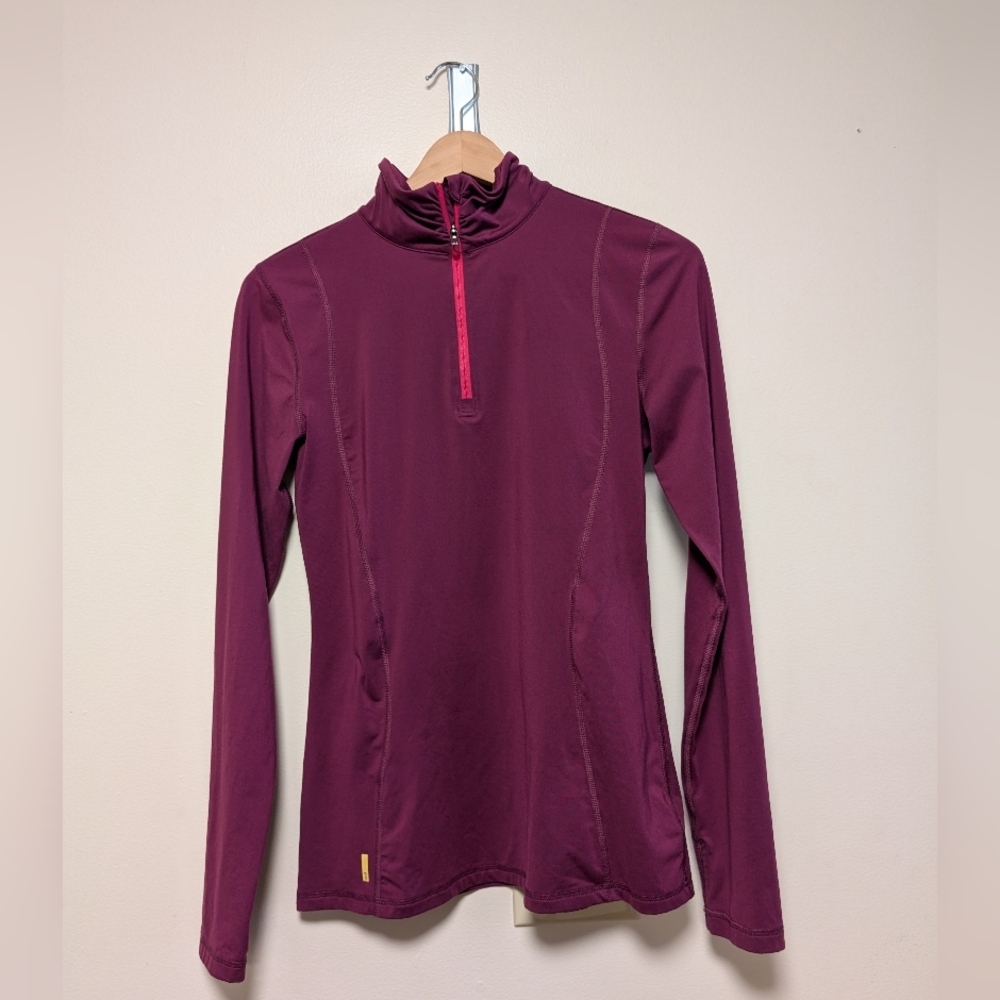Lolë Berry Quarter-Zip Active Top – Size S
